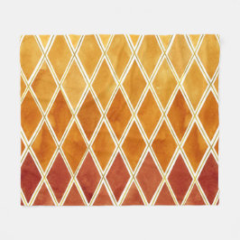 Cobertor De Velo Cores de outono e Gradação de Textura Dourada