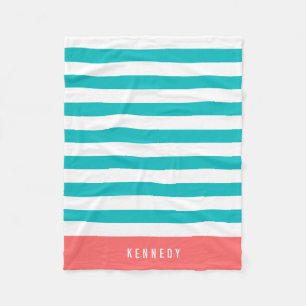 Cobertor De Velo Cores Editáveis com Texto Branco Adicionar Nome