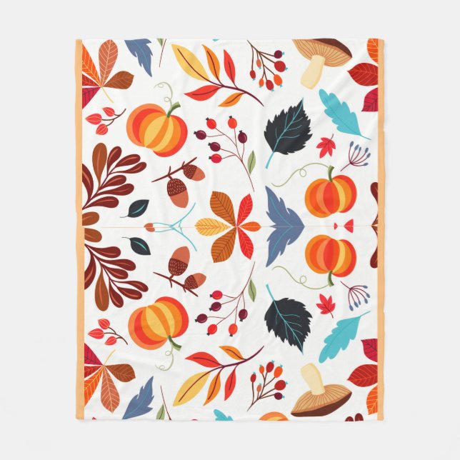 Cobertor De Velo Cores Felizes Fleece Blanket Medium (Frente)