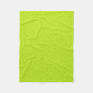 Cobertor De Velo Cores na moda de néon do verde limão brilhante