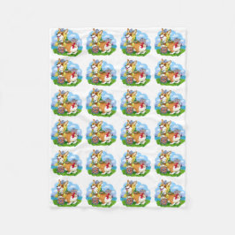 Cobertor De Velo Corgi Viking