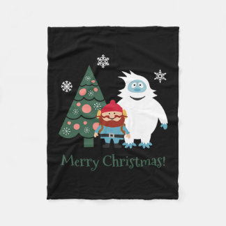 Cobertor De Velo Cornelius Of The Yukon Abominable Snowman Christma