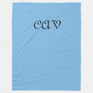 Cobertor De Velo Cornflower Blue