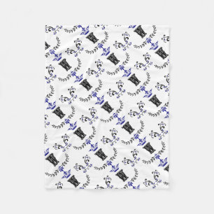 Cobertor De Velo Coroa Versa Monograma 'W'