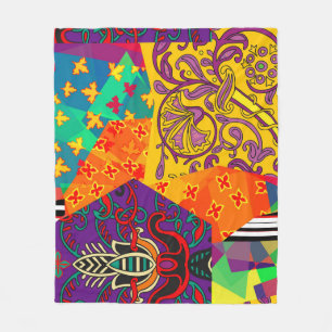 Cobertor De Velo Corpo Festivo Turco Indiano Mandala