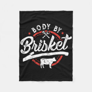 Cobertor De Velo Corpo Por Brisket Funny Byrbecue Lover Churrasco F