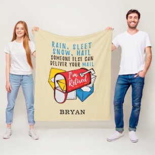 Cobertor De Velo Correio Personalizado do Correio de Reforma do Emp