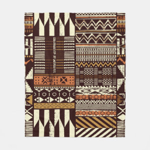 Cobertor De Velo Correspondência de tecido ao estilo africano triba
