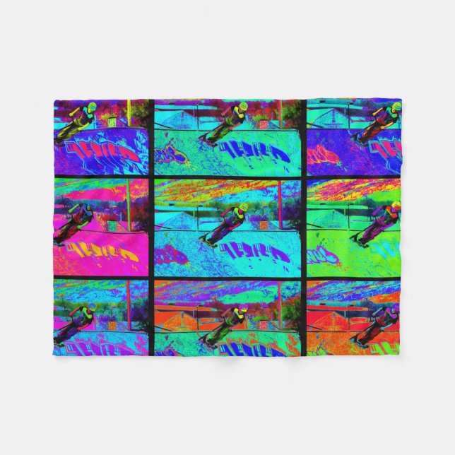 Cobertor De Velo Corte a rampa - Patinete de dublagem (Frente (Horizontal))