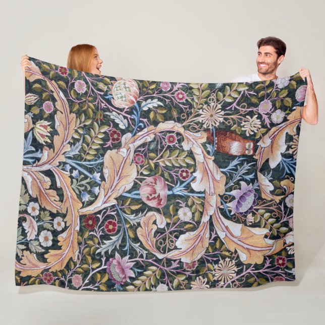 Cobertor De Velo Coruja e Flores, William Morris (In Situ)