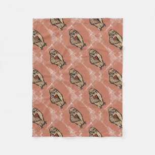 Cobertor De Velo Coruja Sábia