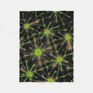 Cobertor De Velo Cosmic Webflare Fleece Blanket
