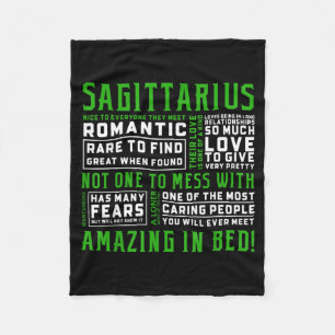 Cobertor De Velo Cota de Personalidade de Sagitário Astrologia Engr