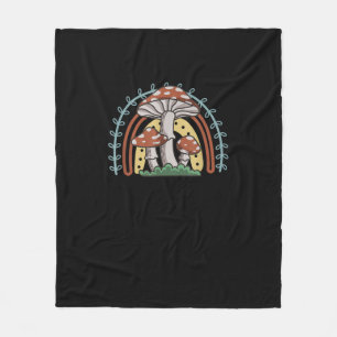 Cobertor De Velo Cottagecore Cogumelo Goblincore Micologia Naturec