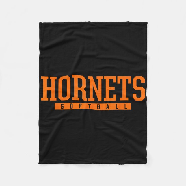 Cobertor De Velo Cottondale Hornets Softll Hs  (Frente)