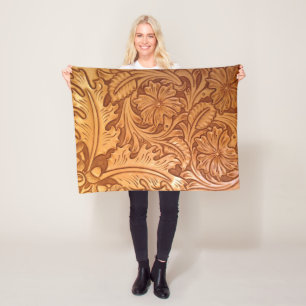 Cobertor De Velo couro cabeludo do país ocidental