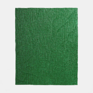 Cobertor De Velo Couro com padrão abstrato em cor verde. Abst