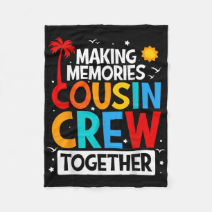 Cobertor De Velo Cousin Crew Summer Vacing Beach Family Trips Mat