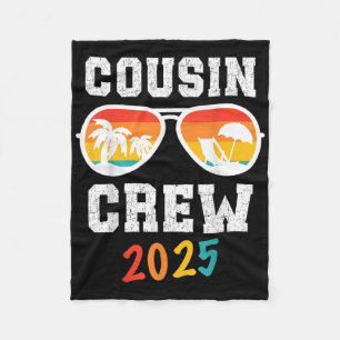 Cobertor De Velo Cousin Crew Trip 2025 Summer Family Reunion Weeken