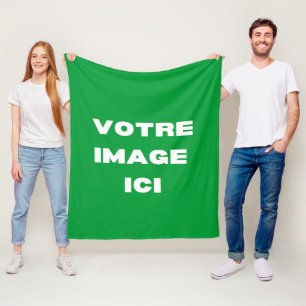 Cobertor De Velo Couverture - Votre image ici - personnalisée