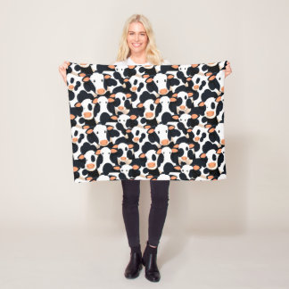 Cobertor De Velo Cow Baby Blanket