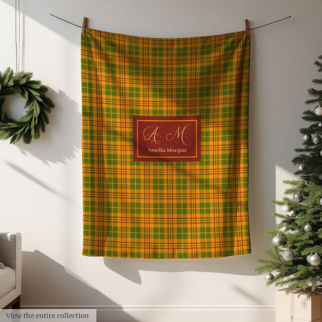 Cobertor De Velo Cozy Fall Plaid Blanket Personalized Farmhouse (Cozy Fall Plaid Blanket Personalized Farmhouse)