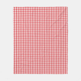 Cobertor De Velo Cozy Red Plaid Rustic Christmas Cabin