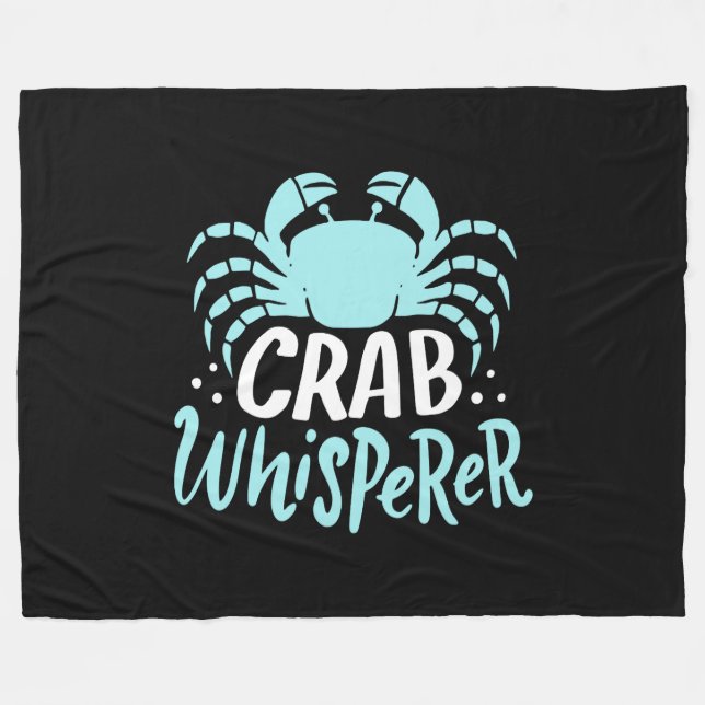 Cobertor De Velo Crab Whisperer (Frente (Horizontal))