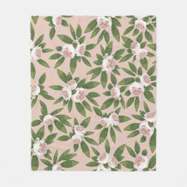 Cobertor De Velo Cream Garden Harmony Large