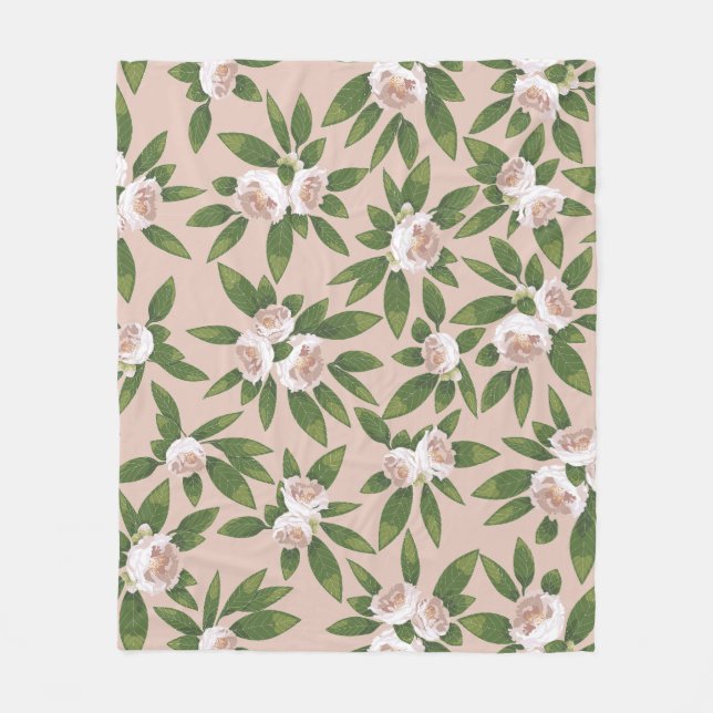 Cobertor De Velo Cream Garden Harmony Large (Frente)