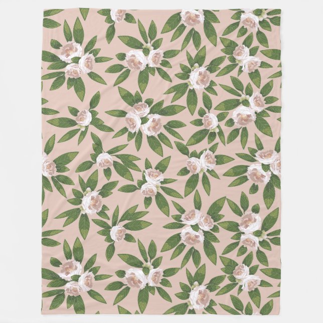 Cobertor De Velo Cream Garden Harmony Large (Frente)