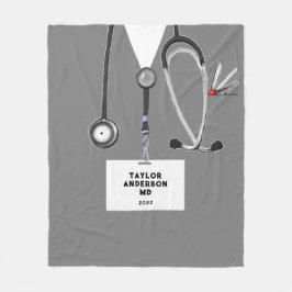 Cobertor De Velo Creative Doctor Fleece Blanket