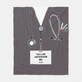 Cobertor De Velo Creative Doctor Fleece Blanket