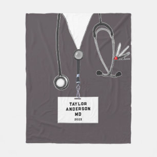 Cobertor De Velo Creative Doctor Fleece Blanket