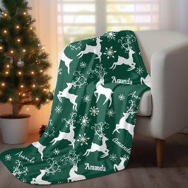 Cobertor De Velo Crenas-de-banho-maria, nome de repetição verde