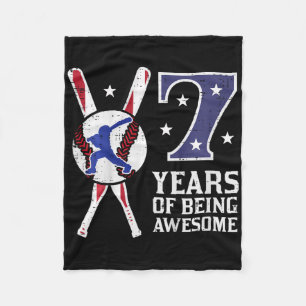 Cobertor De Velo Crianças de 7 anos sendo incríveis Bandeira de Bys