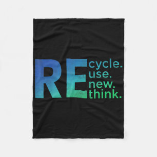 Cobertor De Velo Crianças e ativismo ambiental - Renovação de reuti