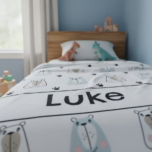 Cobertor De Velo Crianças Engraçadas