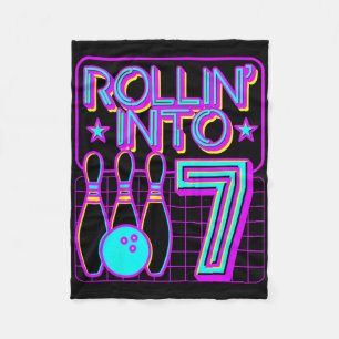 Cobertor De Velo Crianças Enrolando Em 7 Boliche de Bowler 7 de Ani
