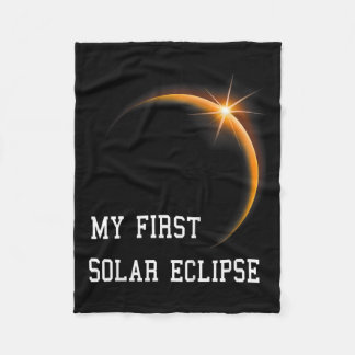 Cobertor De Velo Crianças Meu Primeiro Eclipse Solar Meninas 2024 S