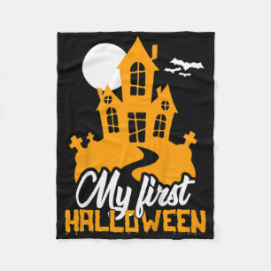 Cobertor De Velo Crianças Meu Primeiro Halloween Engraçado Costume
