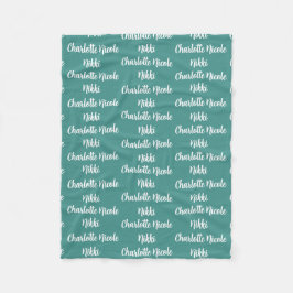 Cobertor De Velo Crianças Personalizadas Fleece Blanket