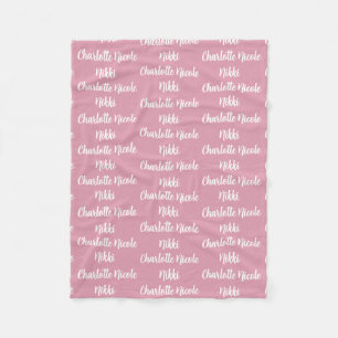 Cobertor De Velo Crianças Personalizadas Fleece Blanket