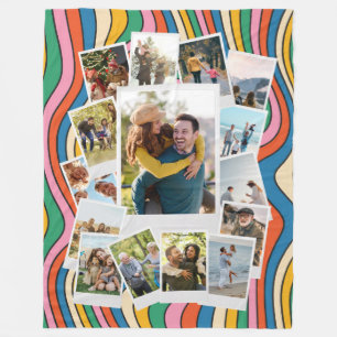 Cobertor De Velo Crie A Sua Própria Colagem De Fotos De Filmes Inst