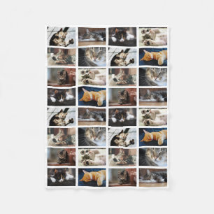 Cobertor De Velo Crie a sua própria colagem de fotos em branco