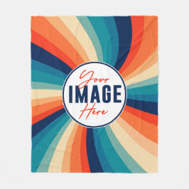 Cobertor De Velo Crie seu próprio Design com sua foto personalizada