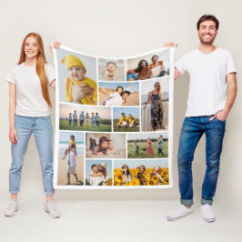 Cobertor De Velo Crie Sua Própria Colagem De Fotos 12