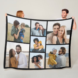 Cobertor De Velo Crie sua própria colagem de fotos 7