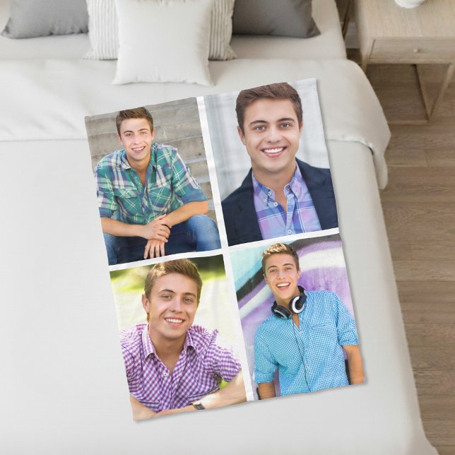 Cobertor De Velo Crie sua própria foto (Create your Own Photo Fleece Blanket)