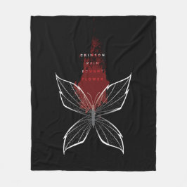 Cobertor De Velo Crimson Rain Buscou Flor Hua Cheng